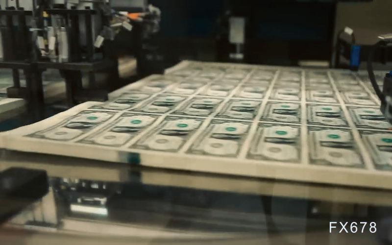技术分析：美元指数跌至近一个半月低点